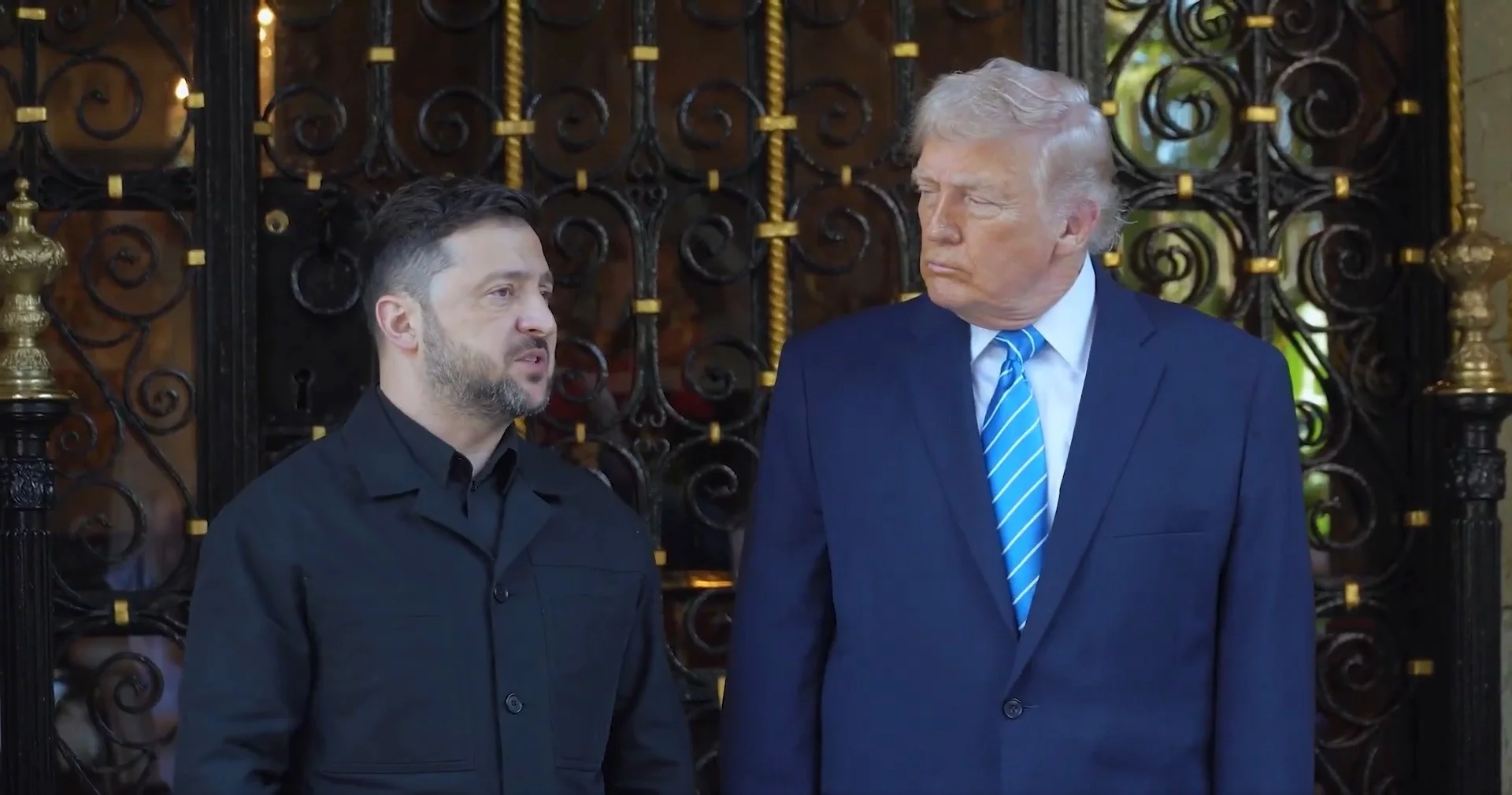 Wołodymyr Zełenski i Donald Trump