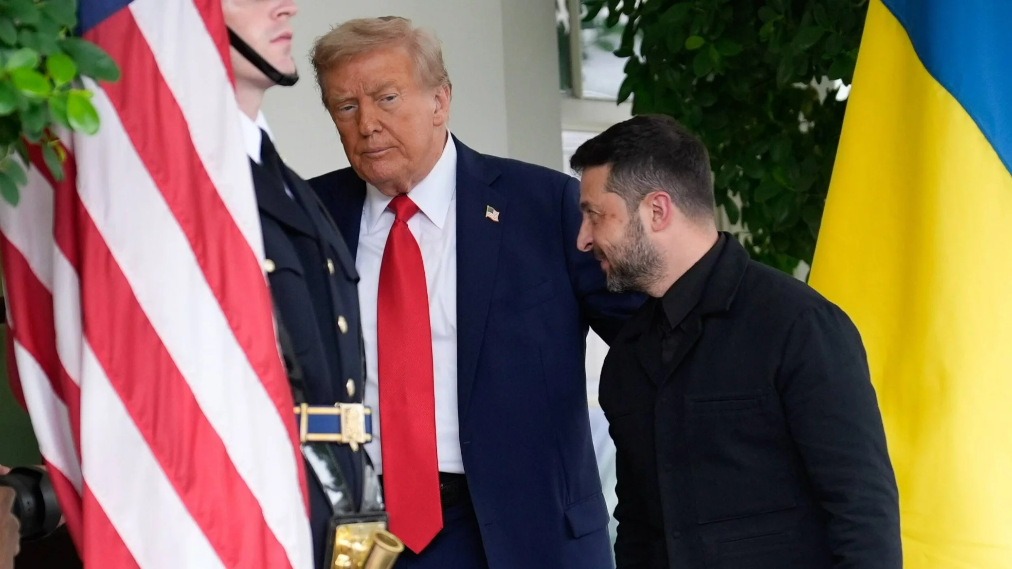 Donald Trump i Wołodymyr Zełenski