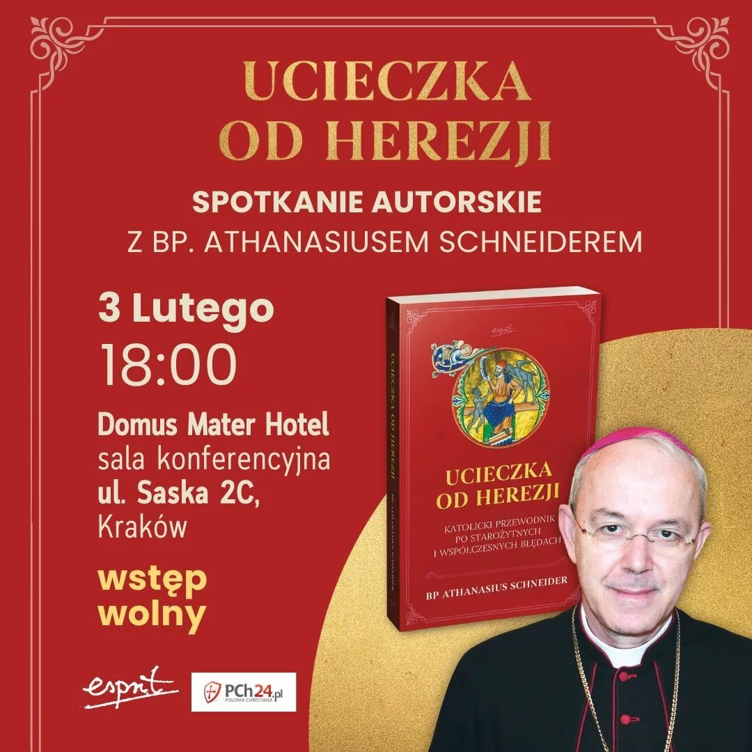 Premiera książki „Ucieczka od herezji”