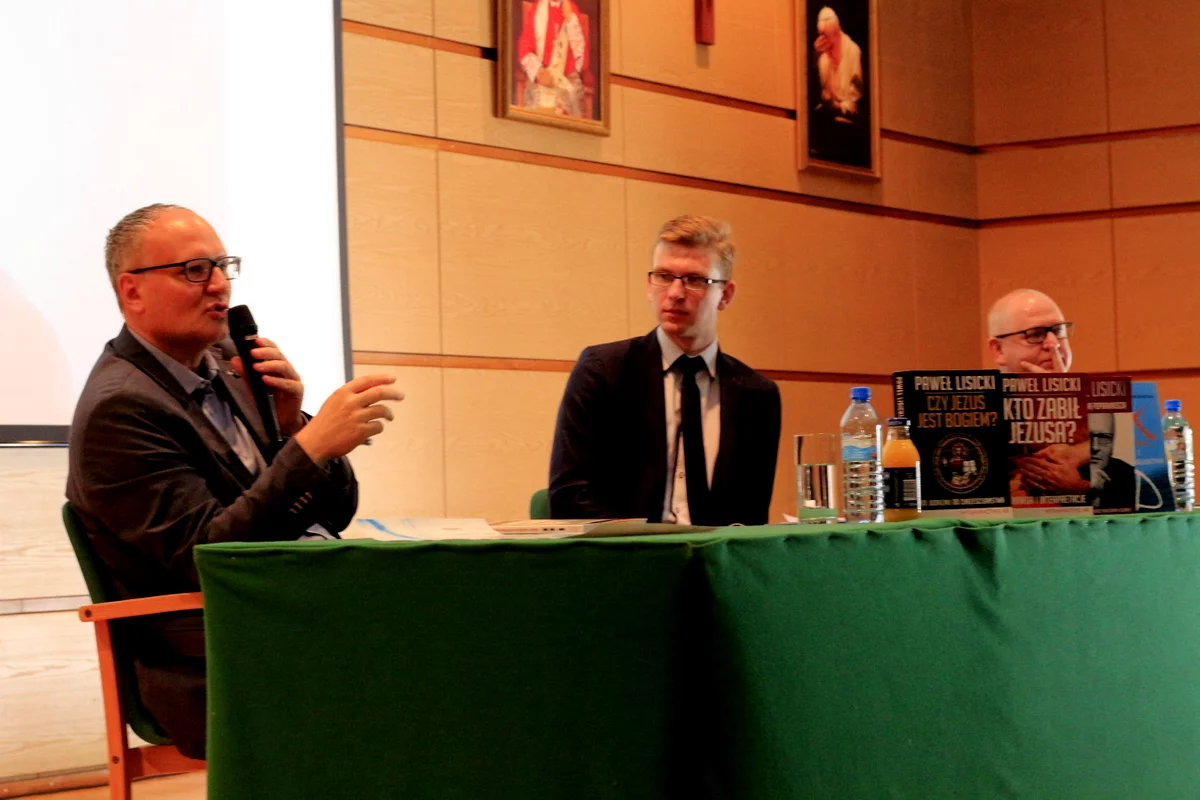 Spotkanie z Pawłem Lisickim na UKSW