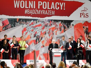 Spotkanie z prezesem PiS Jarosławem Kaczyńskim
