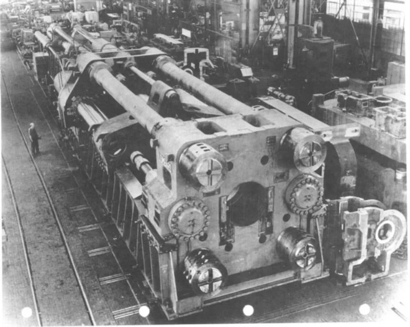 Prasa hydrauliczna. Lata 50. XX wieku