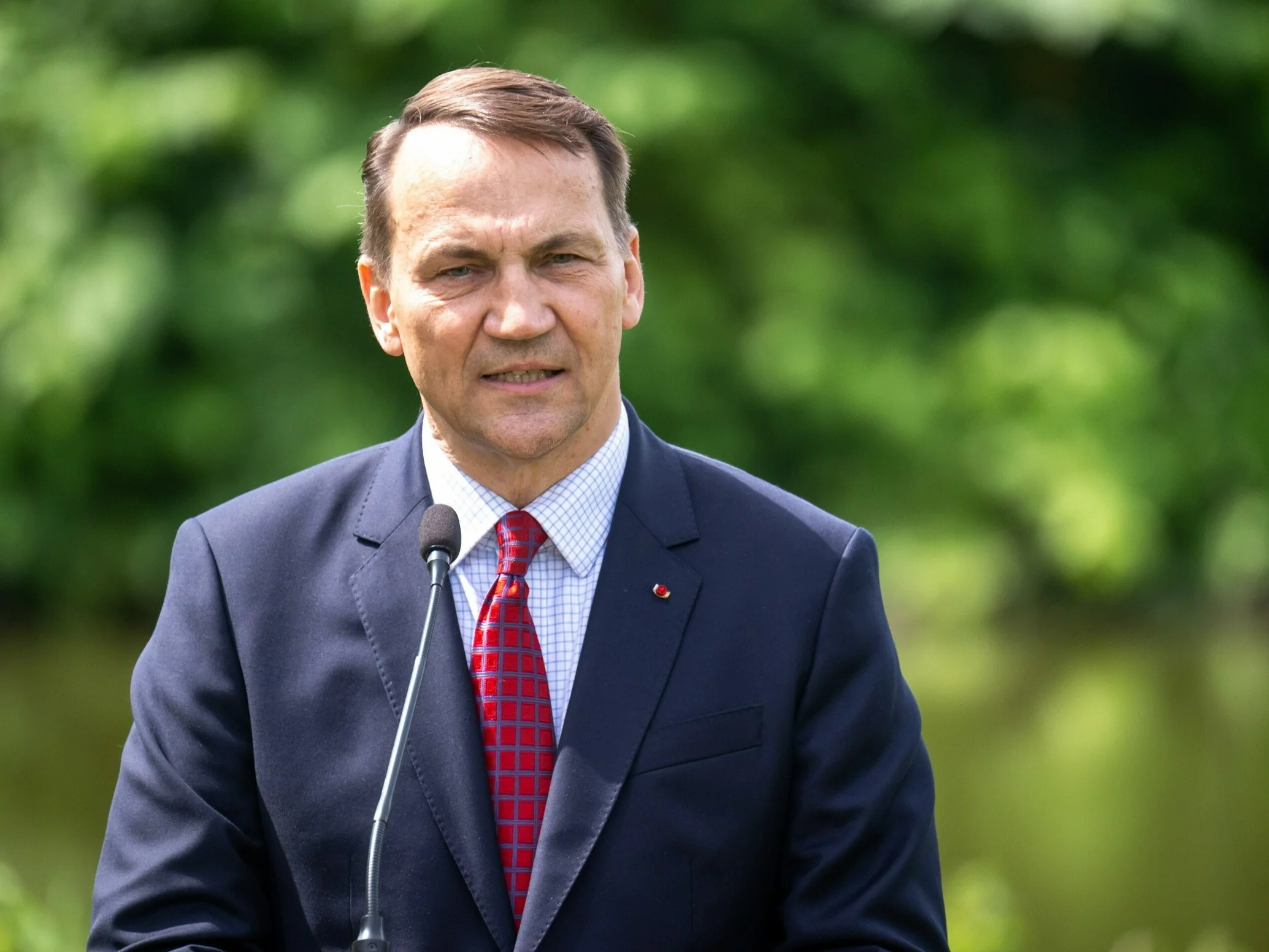 Minister spraw zagranicznych Polski Radosław Sikorski