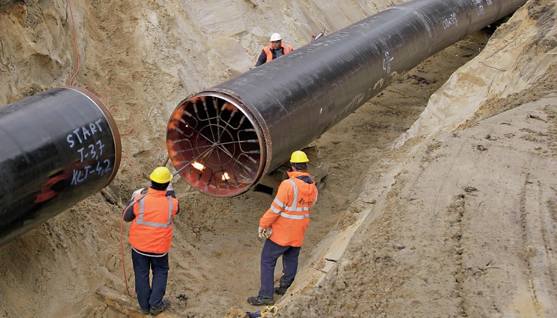 Budowa gazociągu