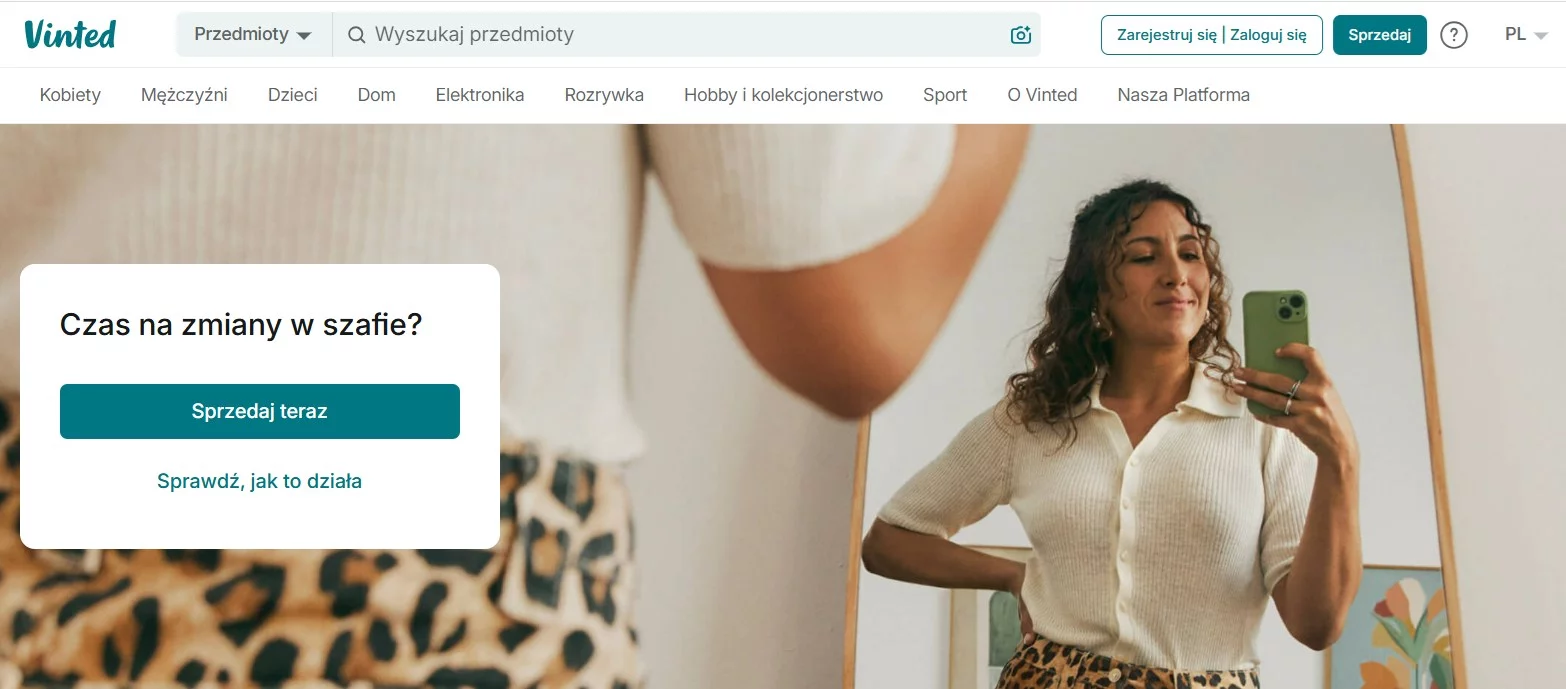 Serwis sprzedażowy Vinted