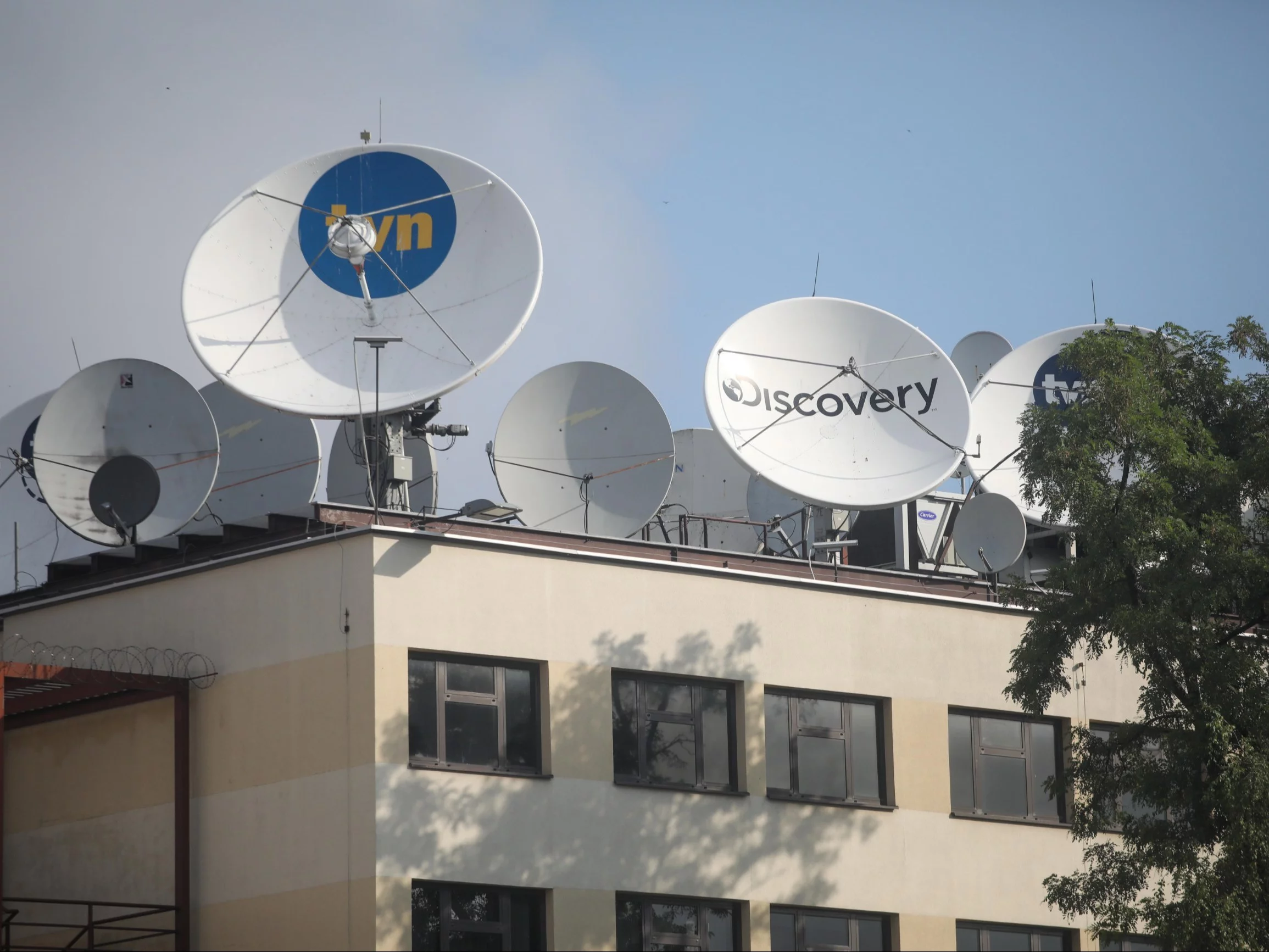 Siedziba telewizji TVN przy ul. Wiertniczej w Warszawie