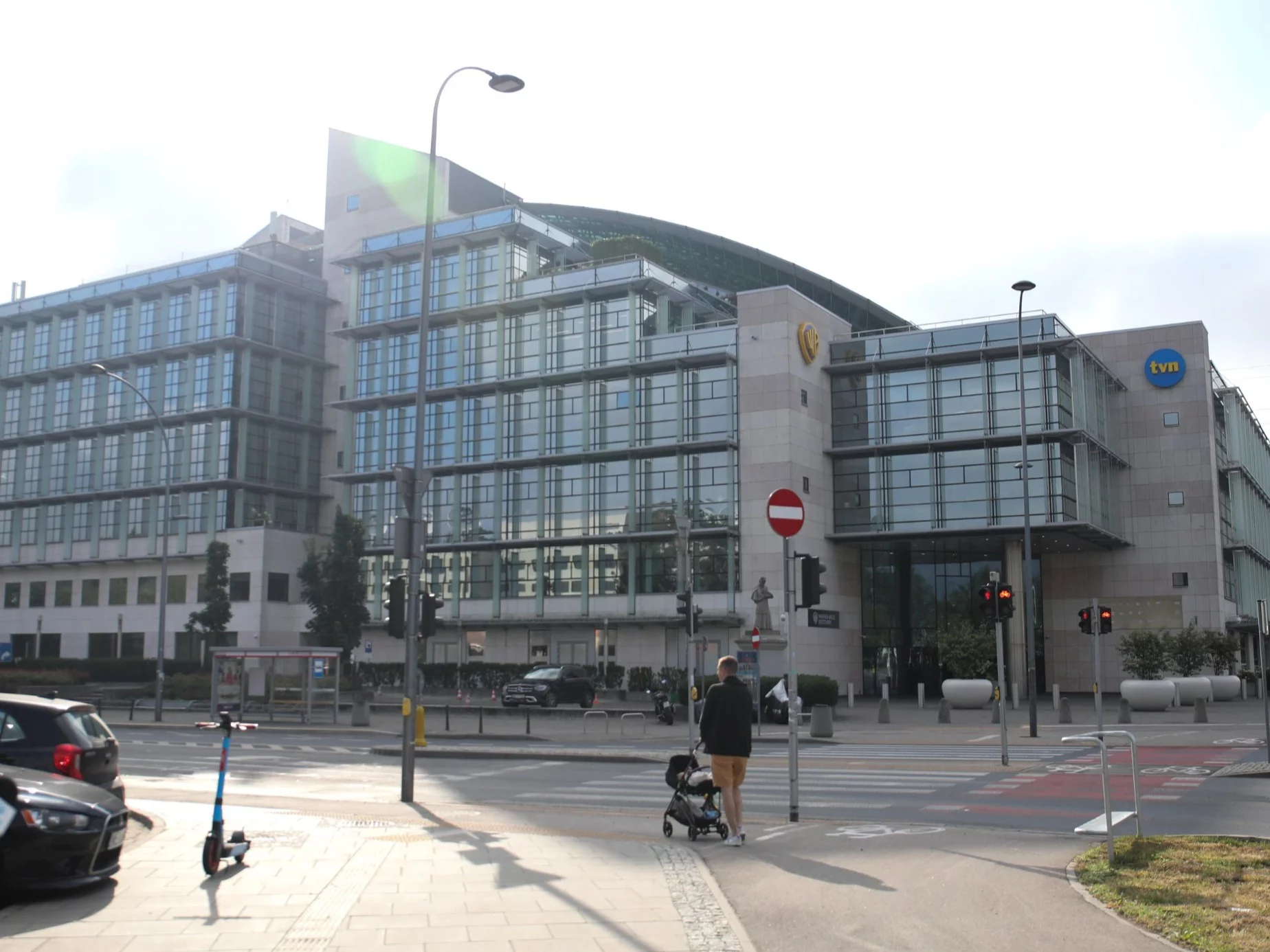 Siedziba telewizji TVN przy ul. Wiertniczej w Warszawie