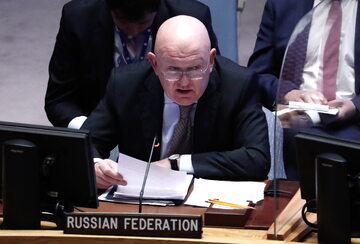 Stały przedstawiciel Rosji przy ONZ Wasilij Nebenzia