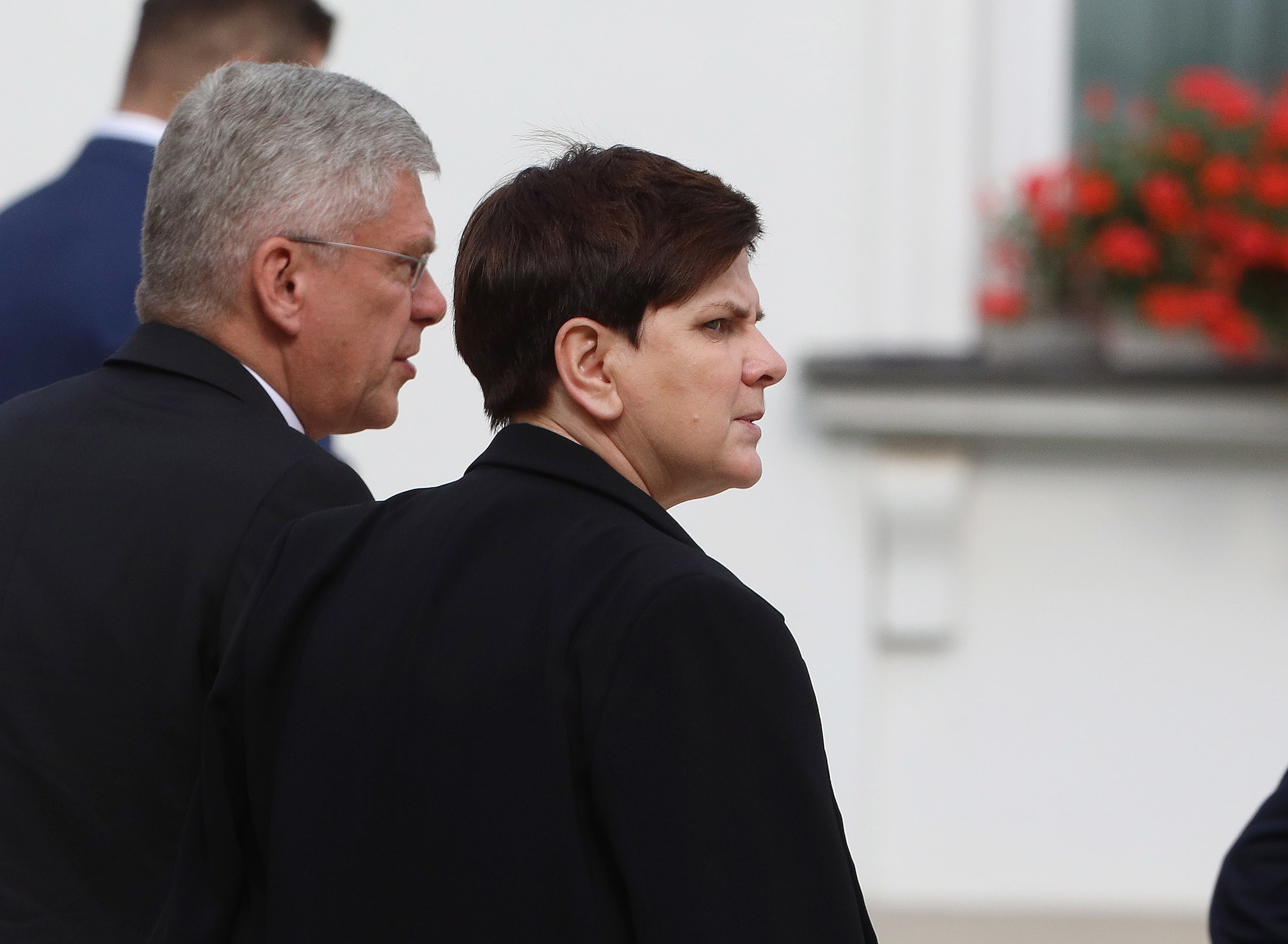 Stanisław Karczewski i Beata Szydło