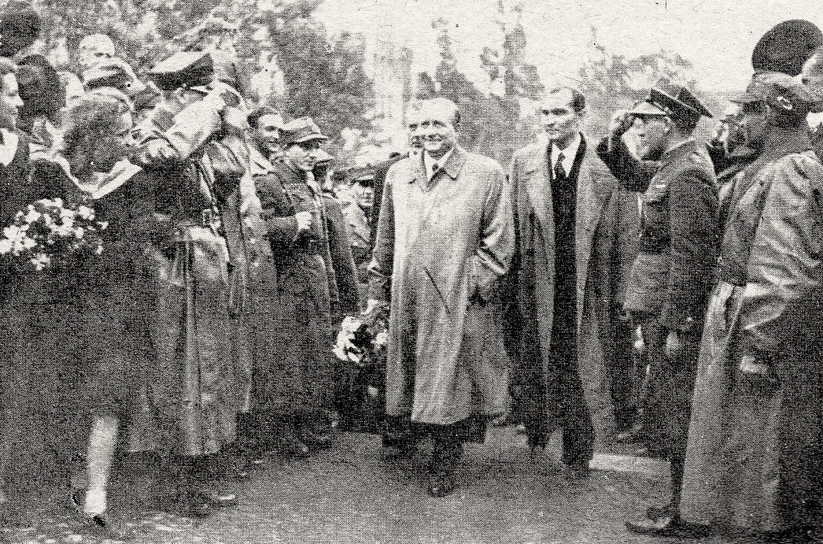 Stanisław Mikołajczyk w Poznaniu, 1945 rok