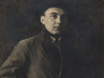 Stanisław Rembek (ok. 1930), fragment fotografii