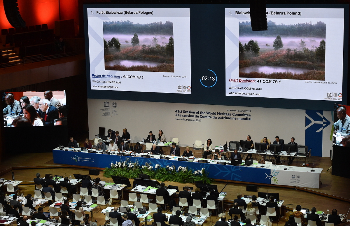 KRAKÓW 41. SESJA KOMITETU ŚWIATOWEGO DZIEDZICTWA UNESCO