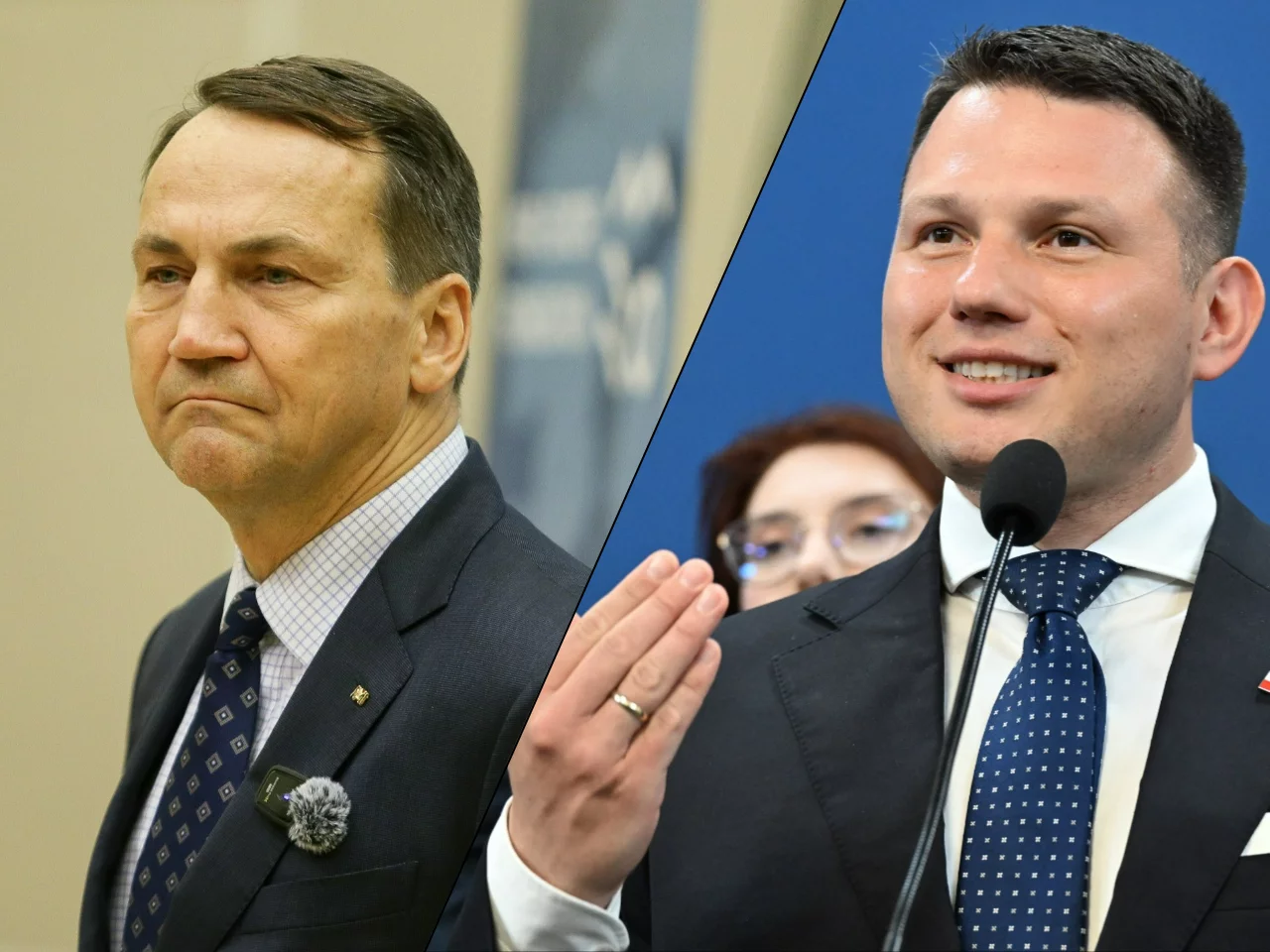 Szef MSZ Radosław Sikorski, Sławomir Mentzen