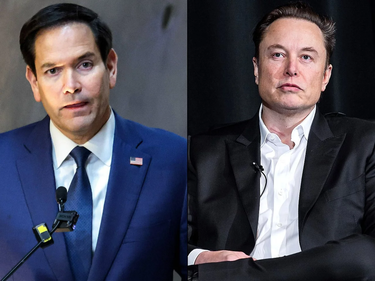 Marco Rubio i Elon Musk
