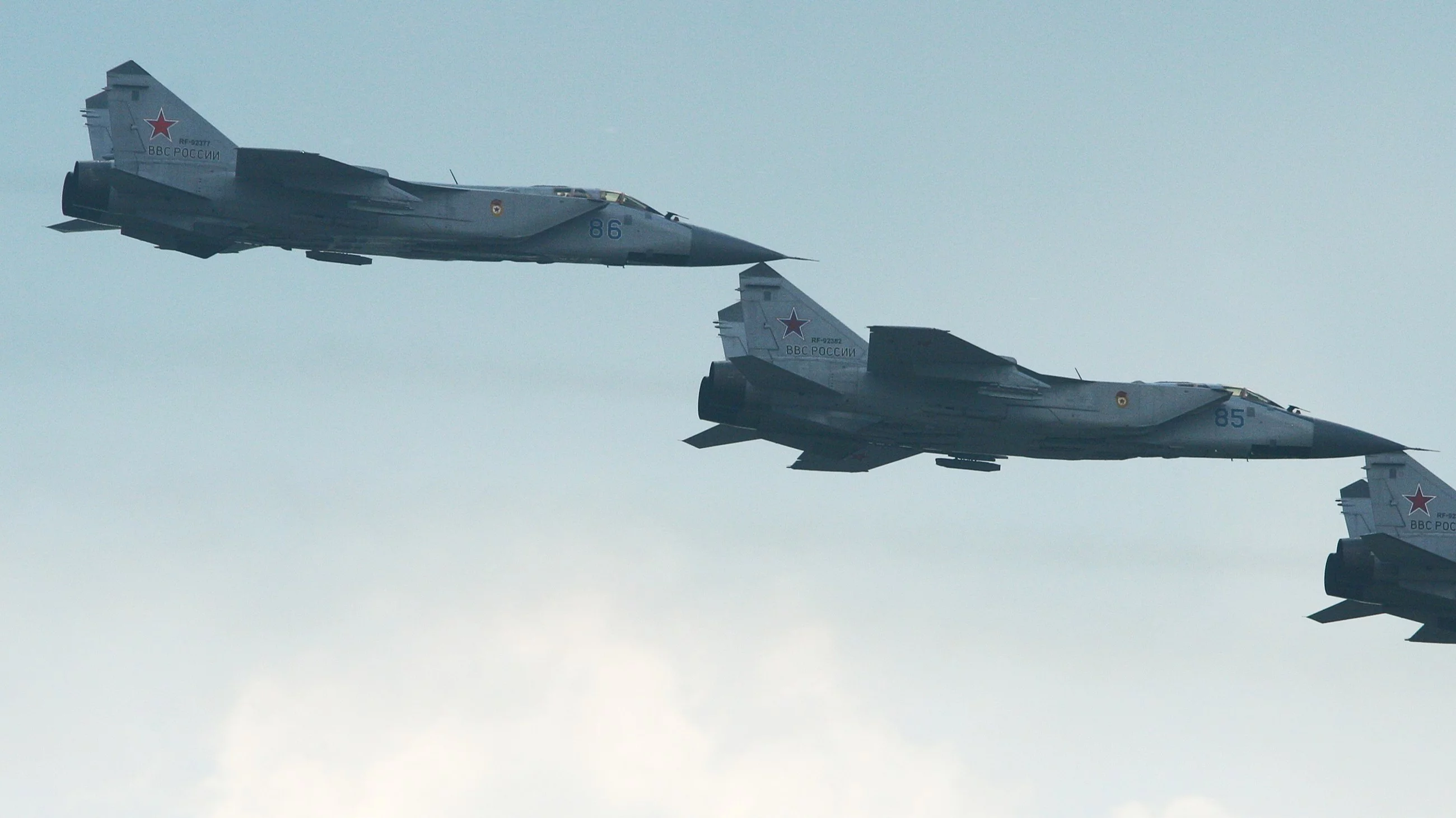 Samolot MiG-31, zdjęcie ilustracyjne