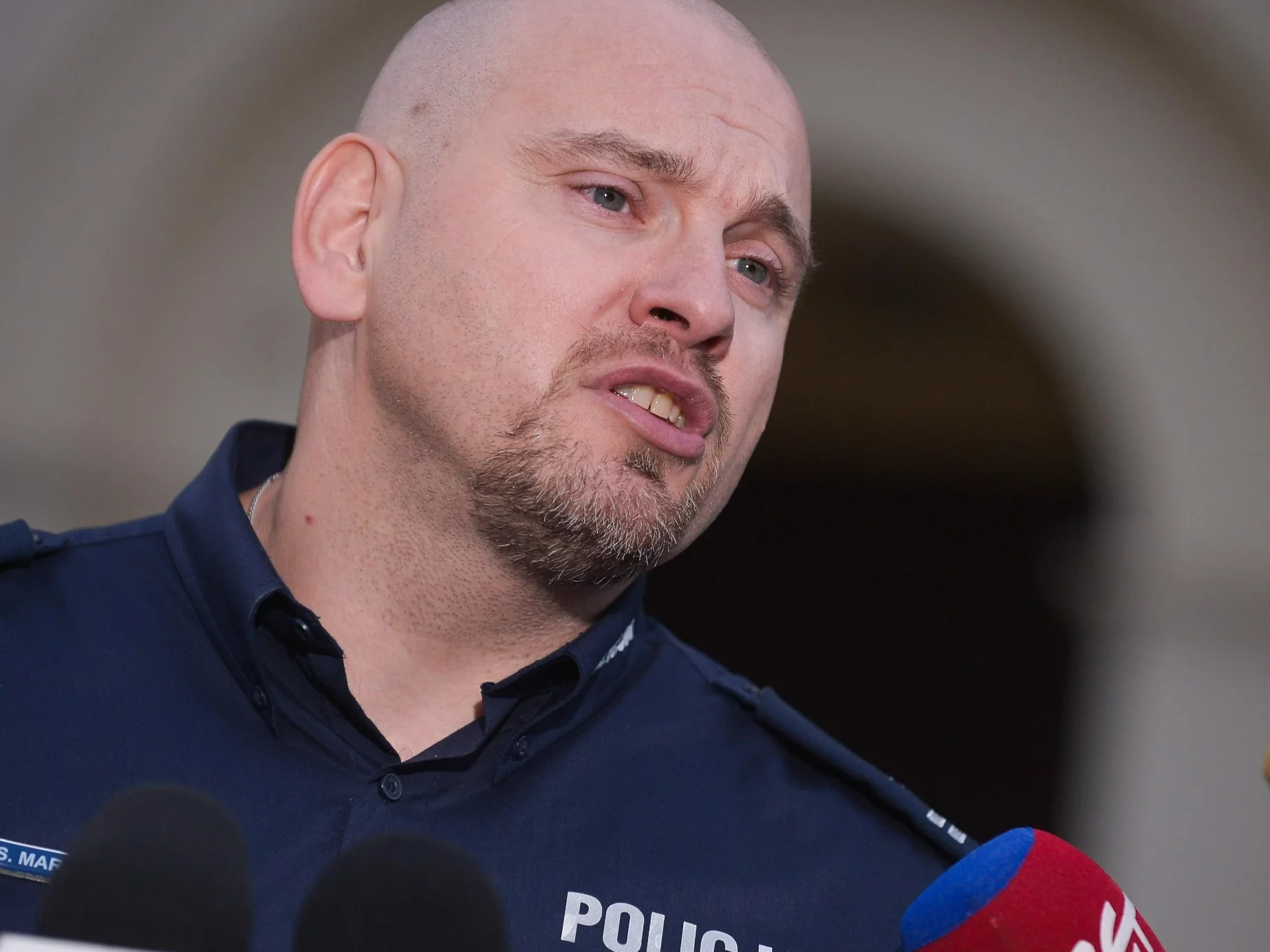 Rzecznik prasowy Komendy Stołecznej Policji podinsp. Sylwester Marczak