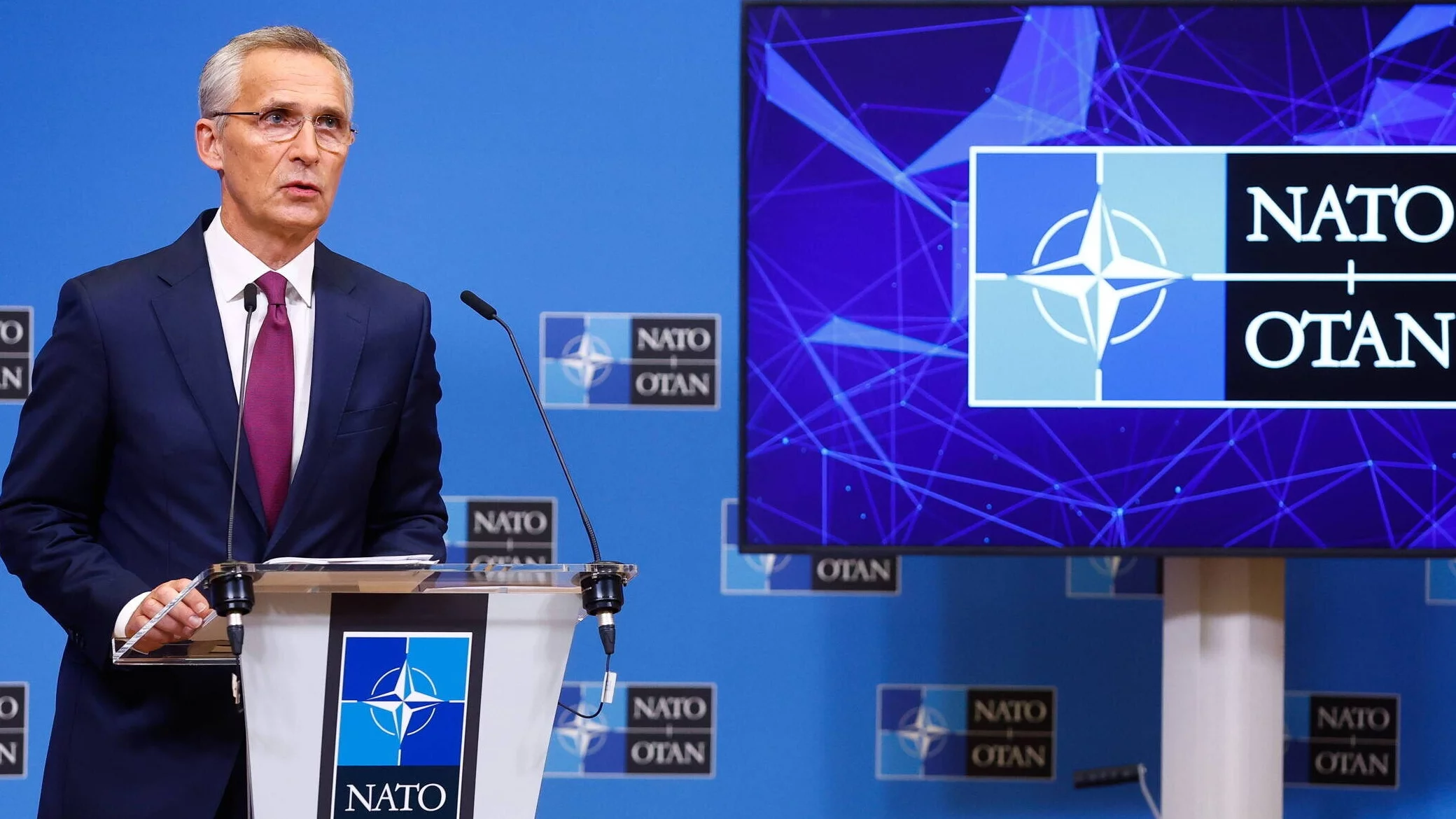 Sekretarz generalny NATO Jens Stoltenberg