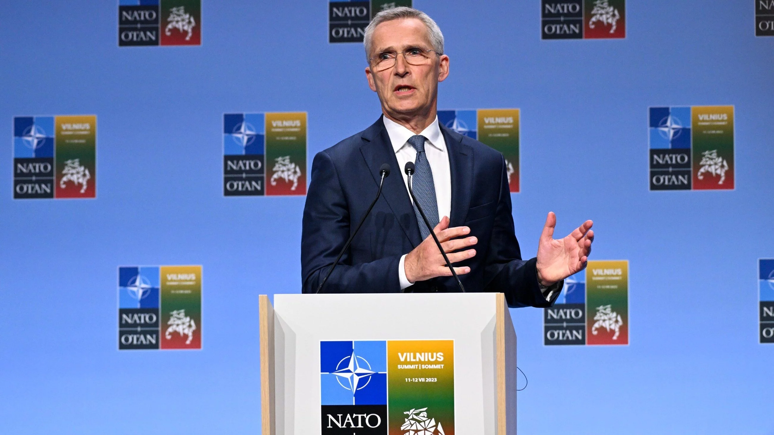 Sekretarz generalny NATO Jens Stoltenberg