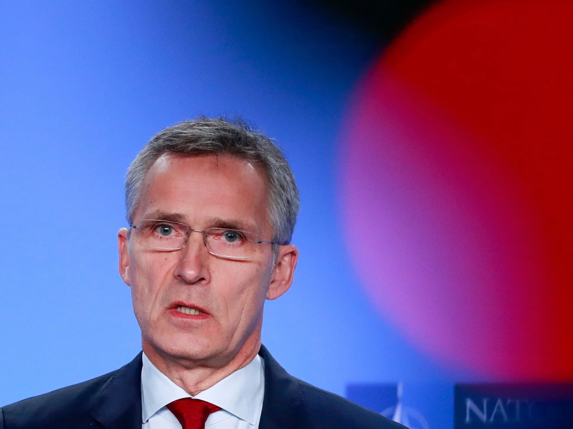 Sekretarz Generalny NATO Jens Stoltenberg