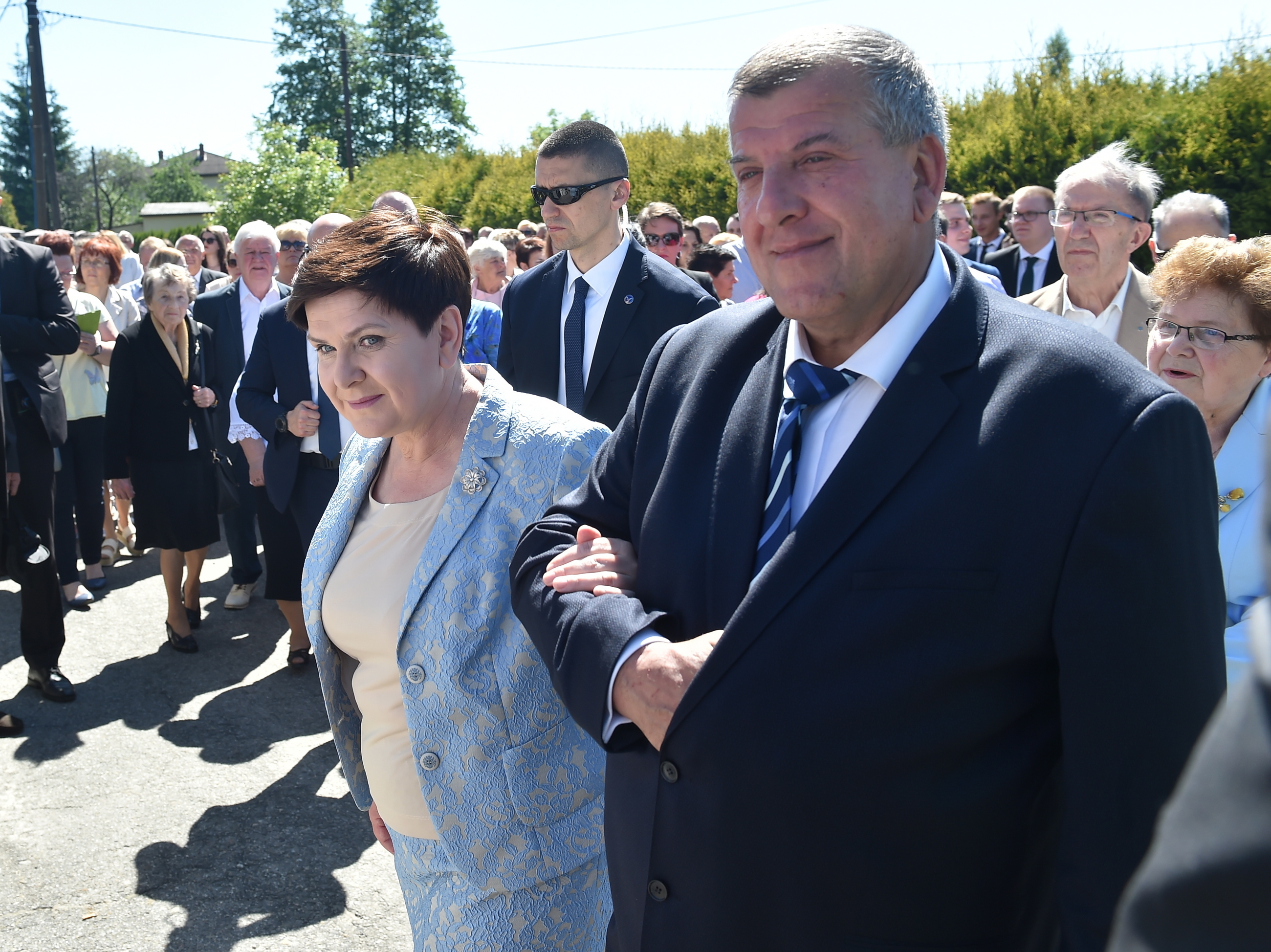 Beata Szydło z mężem Edwardem