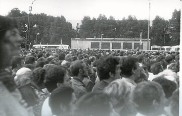Strajk w zajezdni autobusowej, sierpień 1980 r.