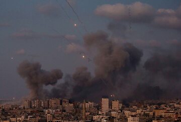 Strefa Gazy bombardowana przez siły zbrojne Izraela