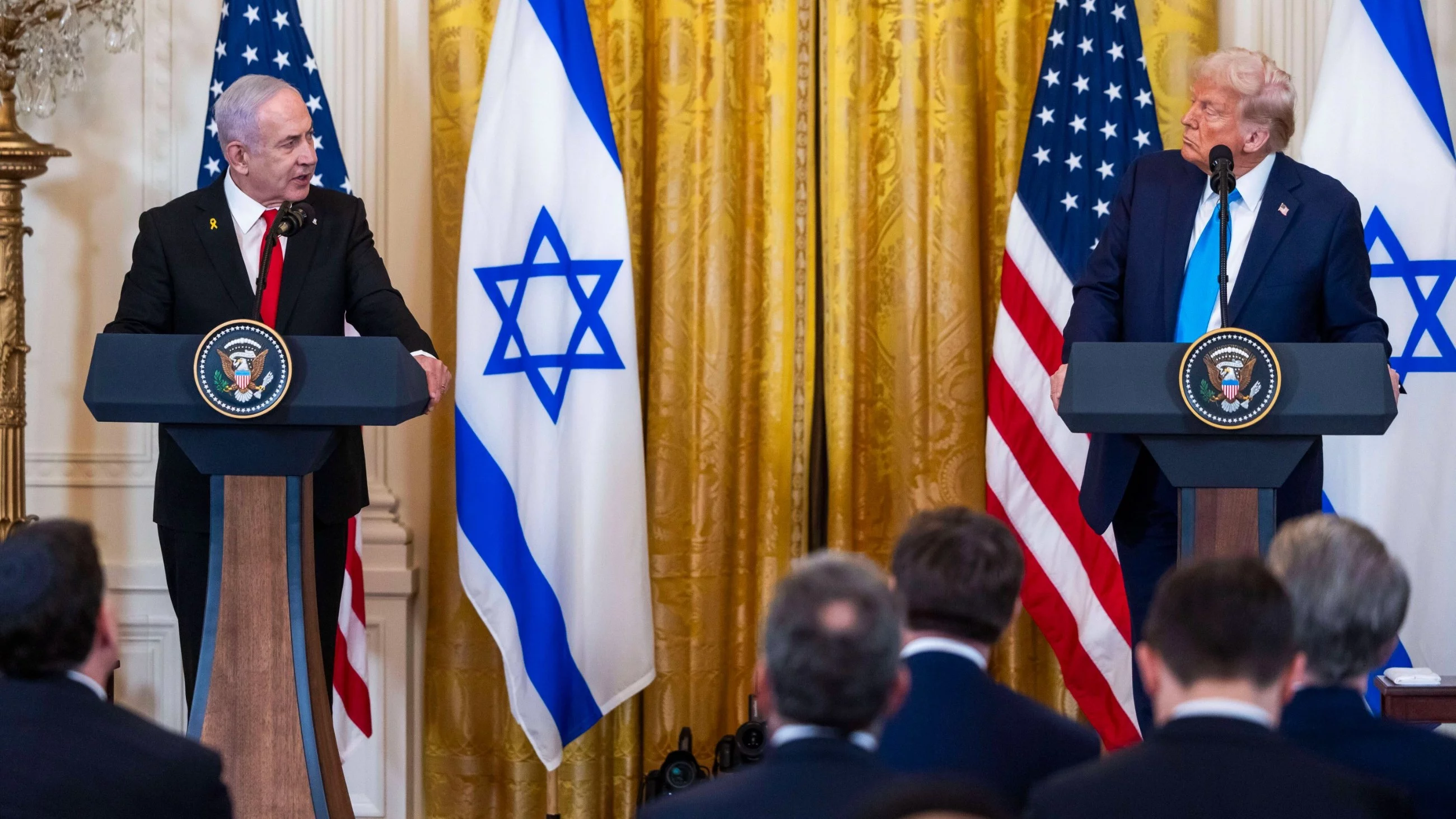Benjamin Netanyahu i Donald Trump