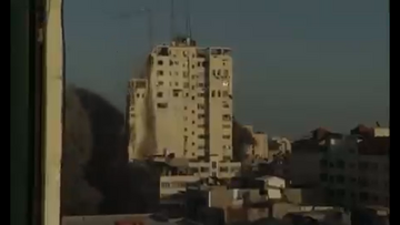 Strefa Gazy. Zburzono budynek Sunrise Tower