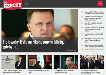 Strona główna serwisu DoRzeczy.pl