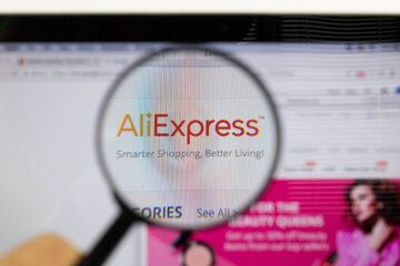 Strona internetowa AliExpress, zdjęcie ilustracyjne