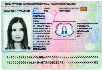 Strona personalizowana paszportu promocyjnego „Cztery Pory Roku” z zastosowaniem technologii Safel®