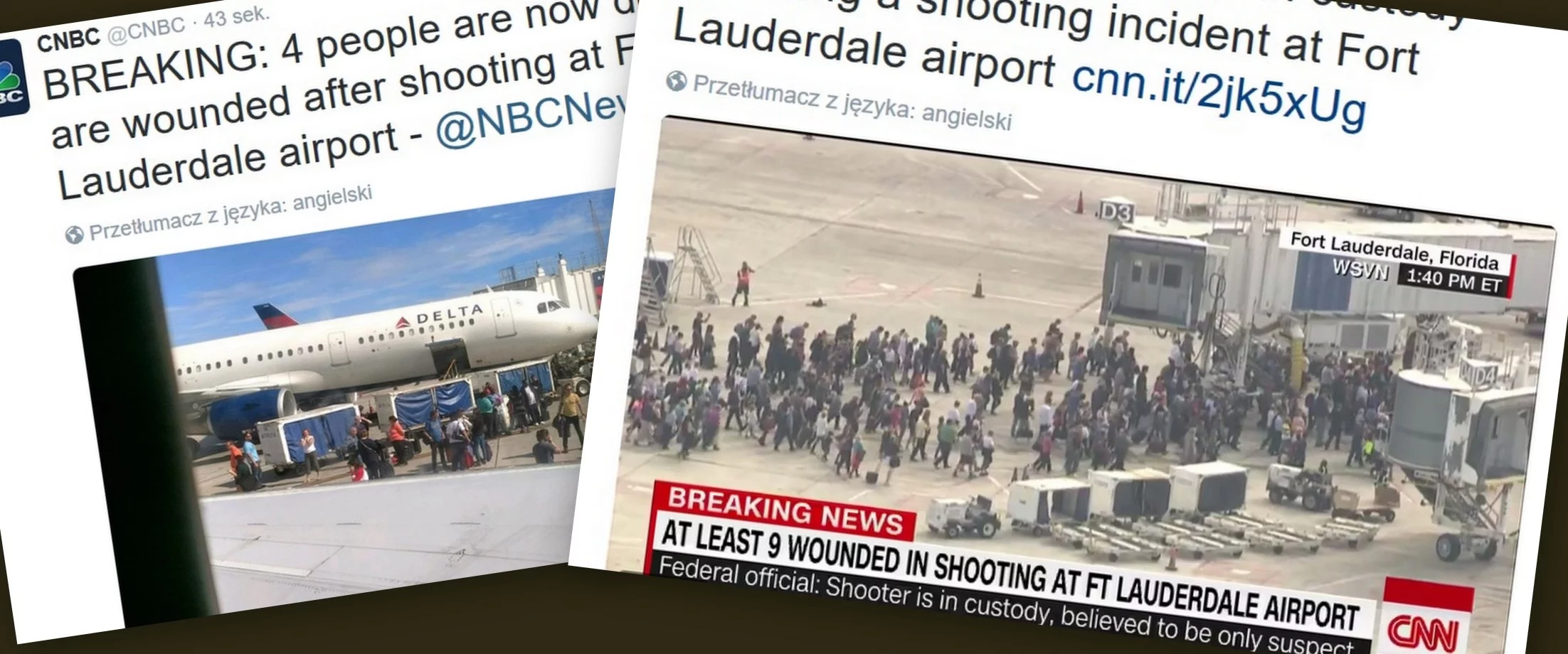 Strzelanina na lotnisku Fort Lauderdale-Hollywood