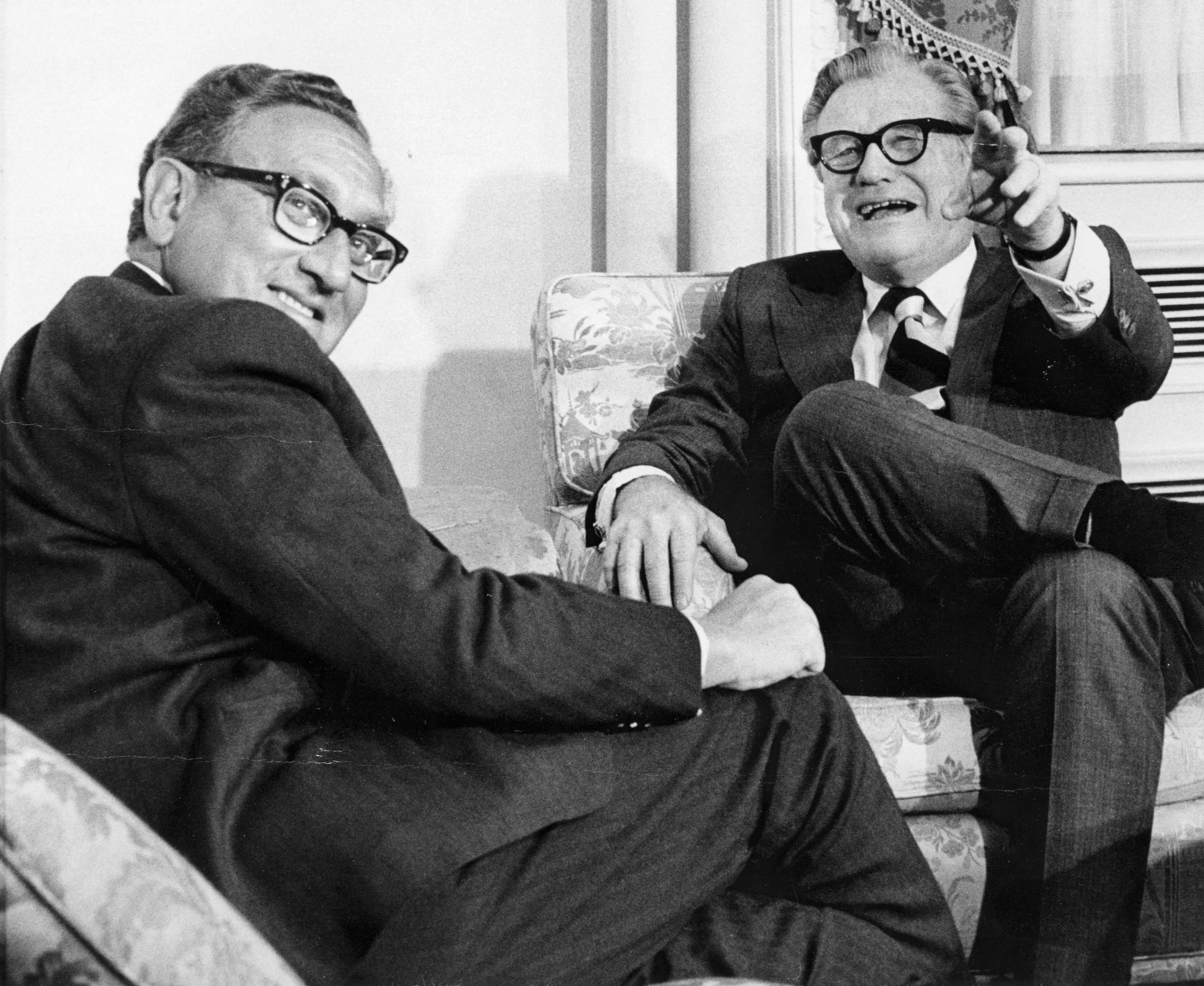 Nelson Rockefeller i Henry Kissinger