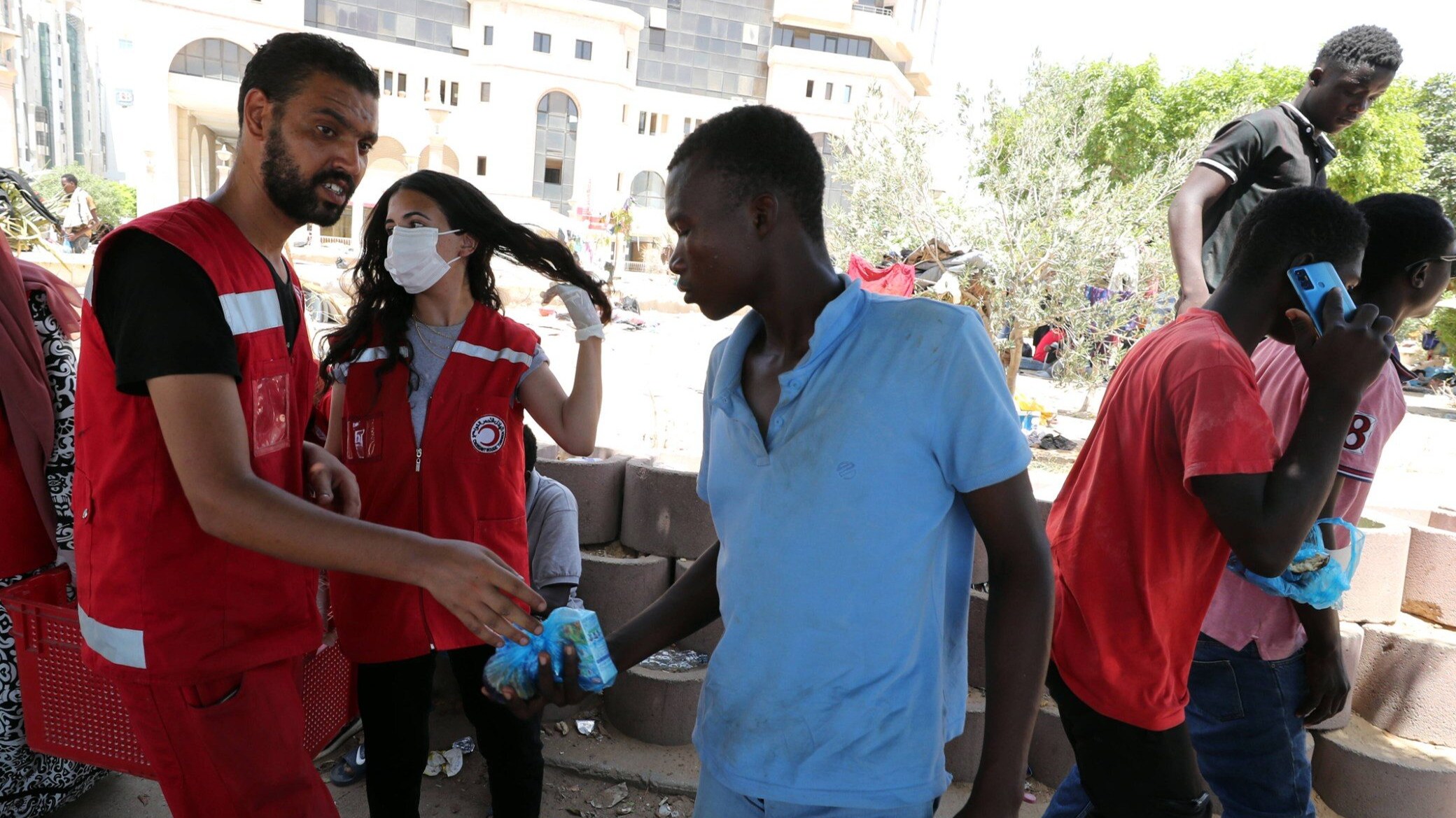 Uchodźcy z Sudanu w Tunezji. Zdj. ilustracyjne