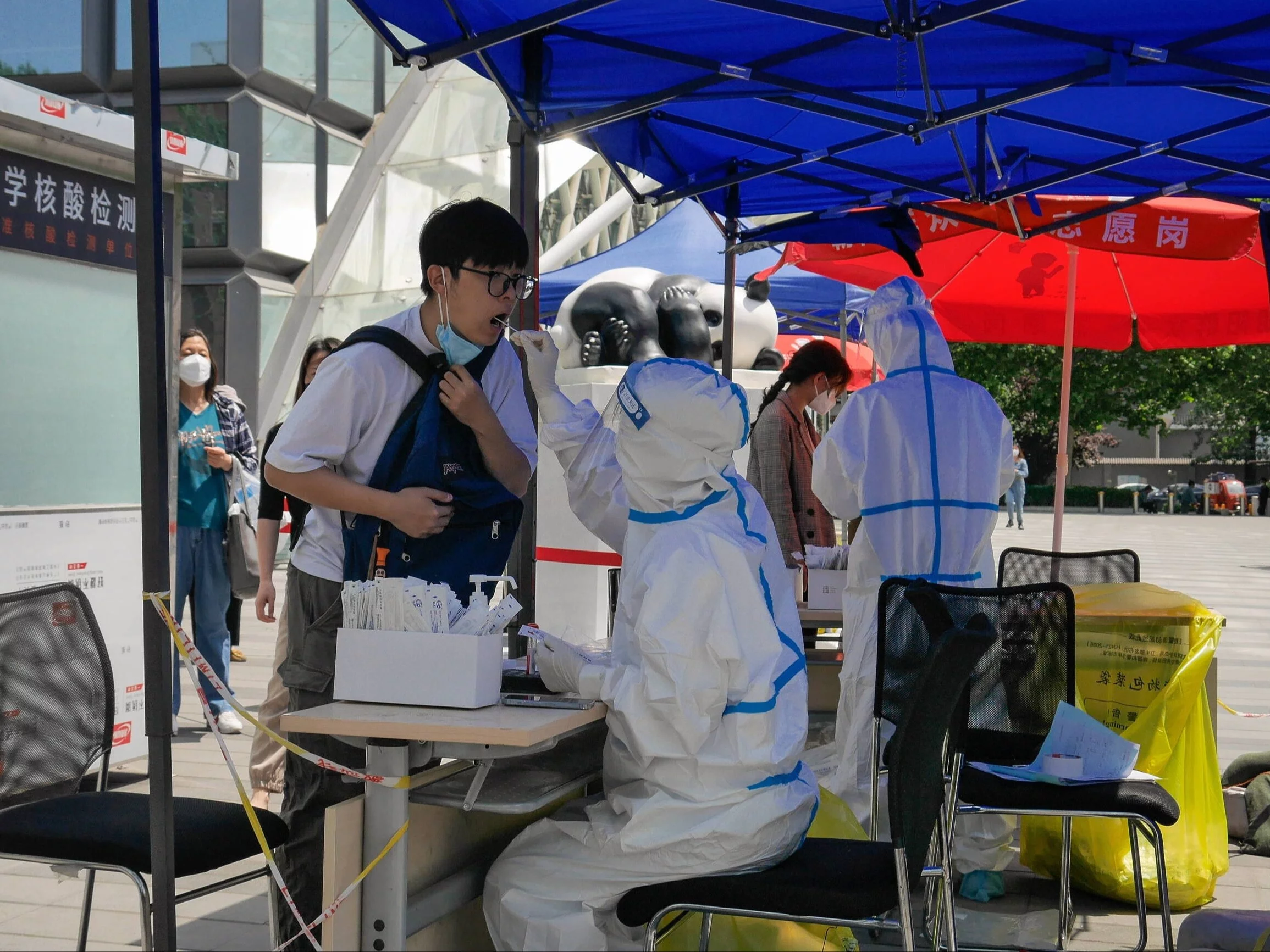 Epidemia COVID-19 w Chinach, zdjęcie ilustracyjne