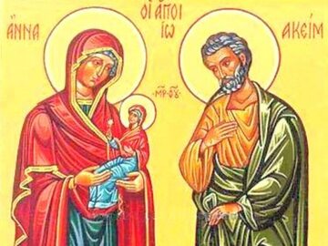 św. Anna i św. Joachim, rodzice Matki Chrystusa