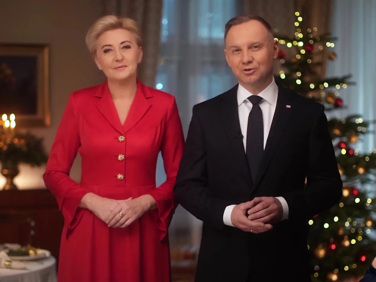 Życzenia bożonarodzeniowe Pary Prezydenckiej