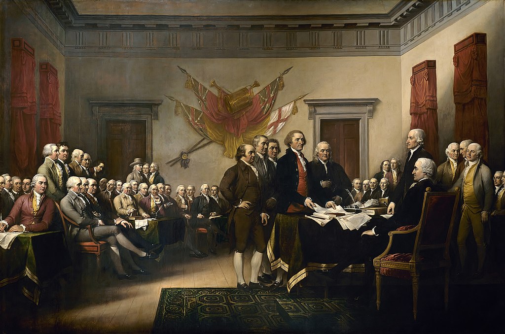 John Trumbull, Deklaracja Niepodległości