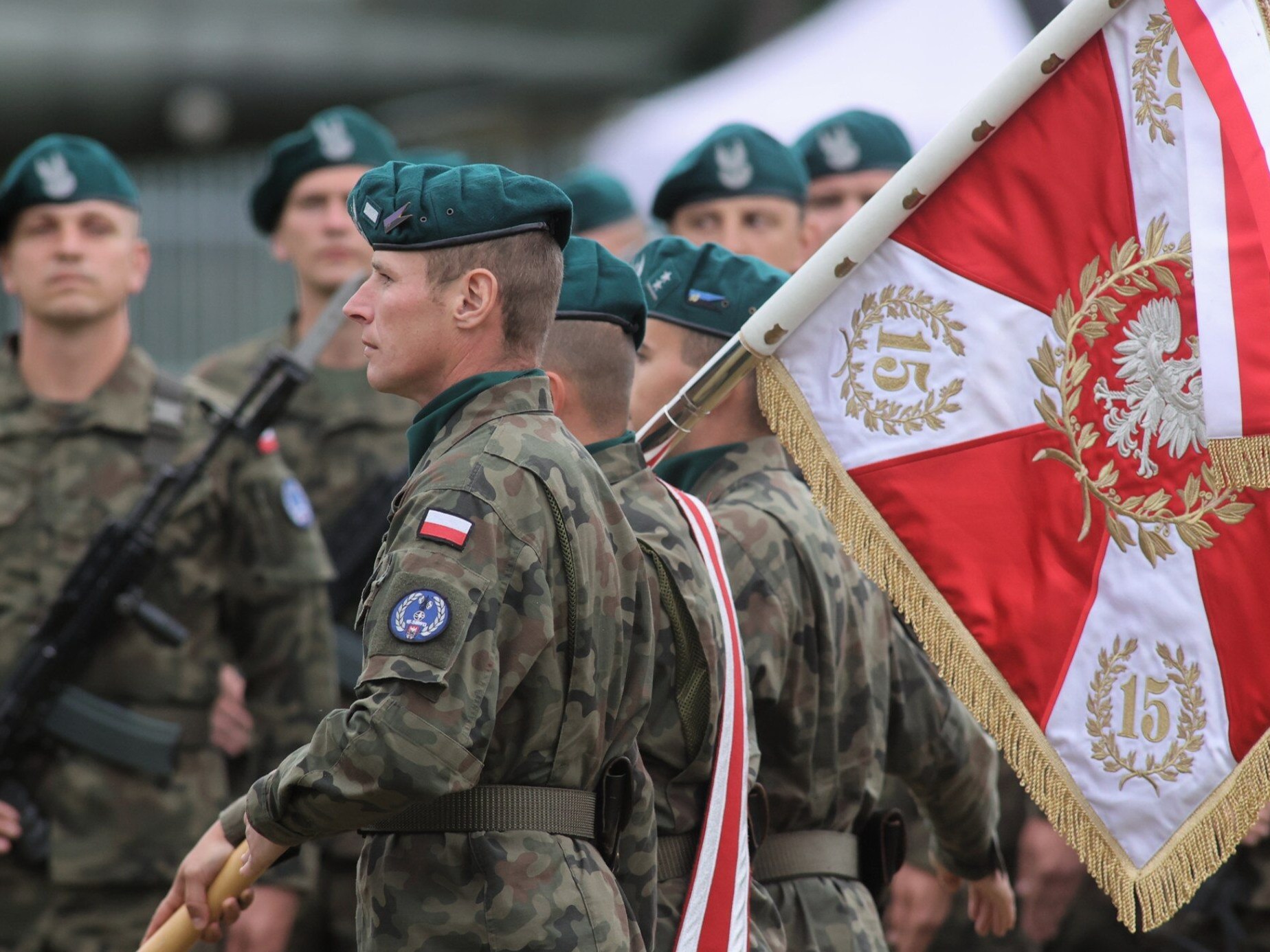 TOMASZÓW MAZOWIECKI PRZYSIĘGA WOJSKOWA OCHOTNIKÓW