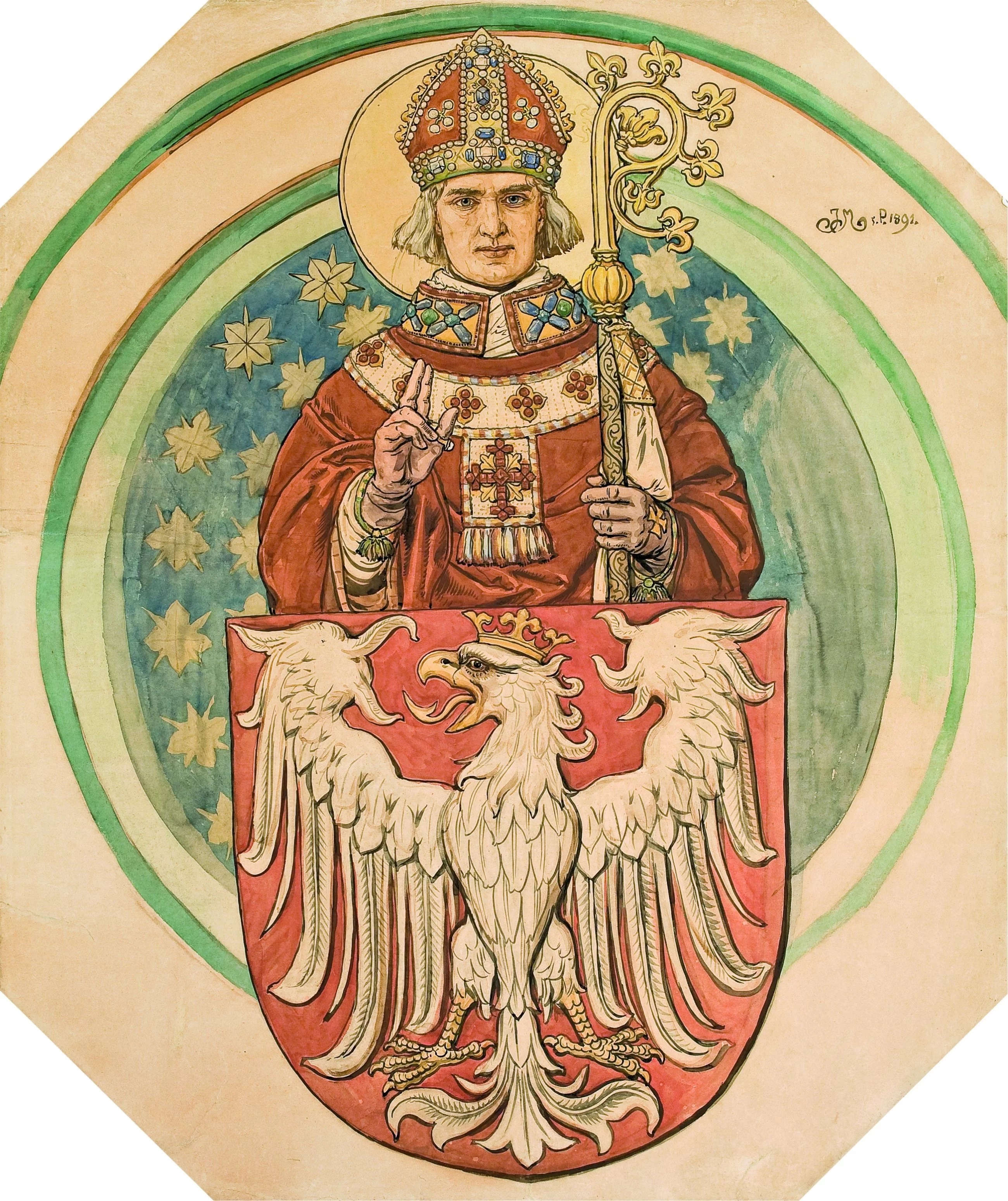 Jan Matejko, "Święty Stanisław"