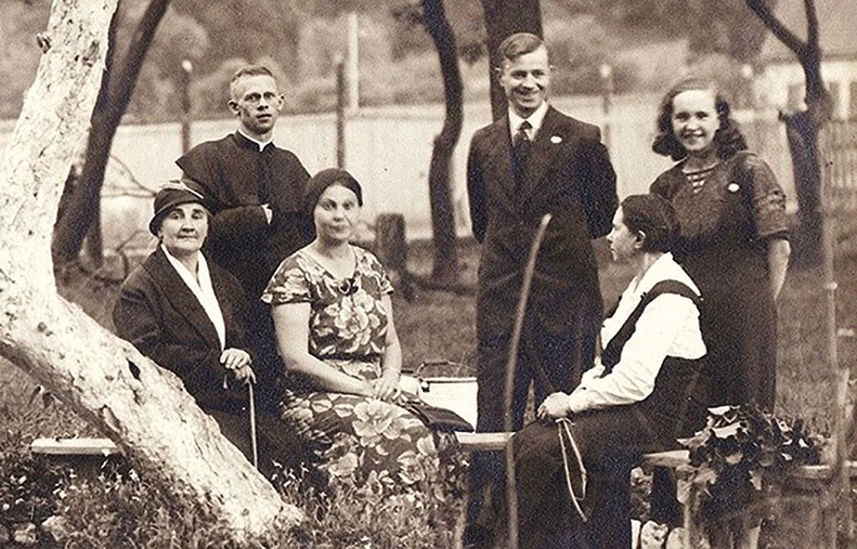 Ks. Henryk Hlebowicz w gronie rodziny i przyjaciół