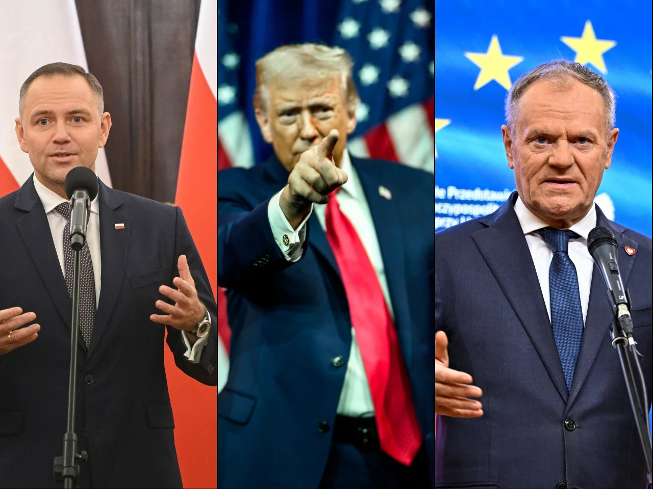 Karol Nawrocki, Donald Trump, Donald Tusk