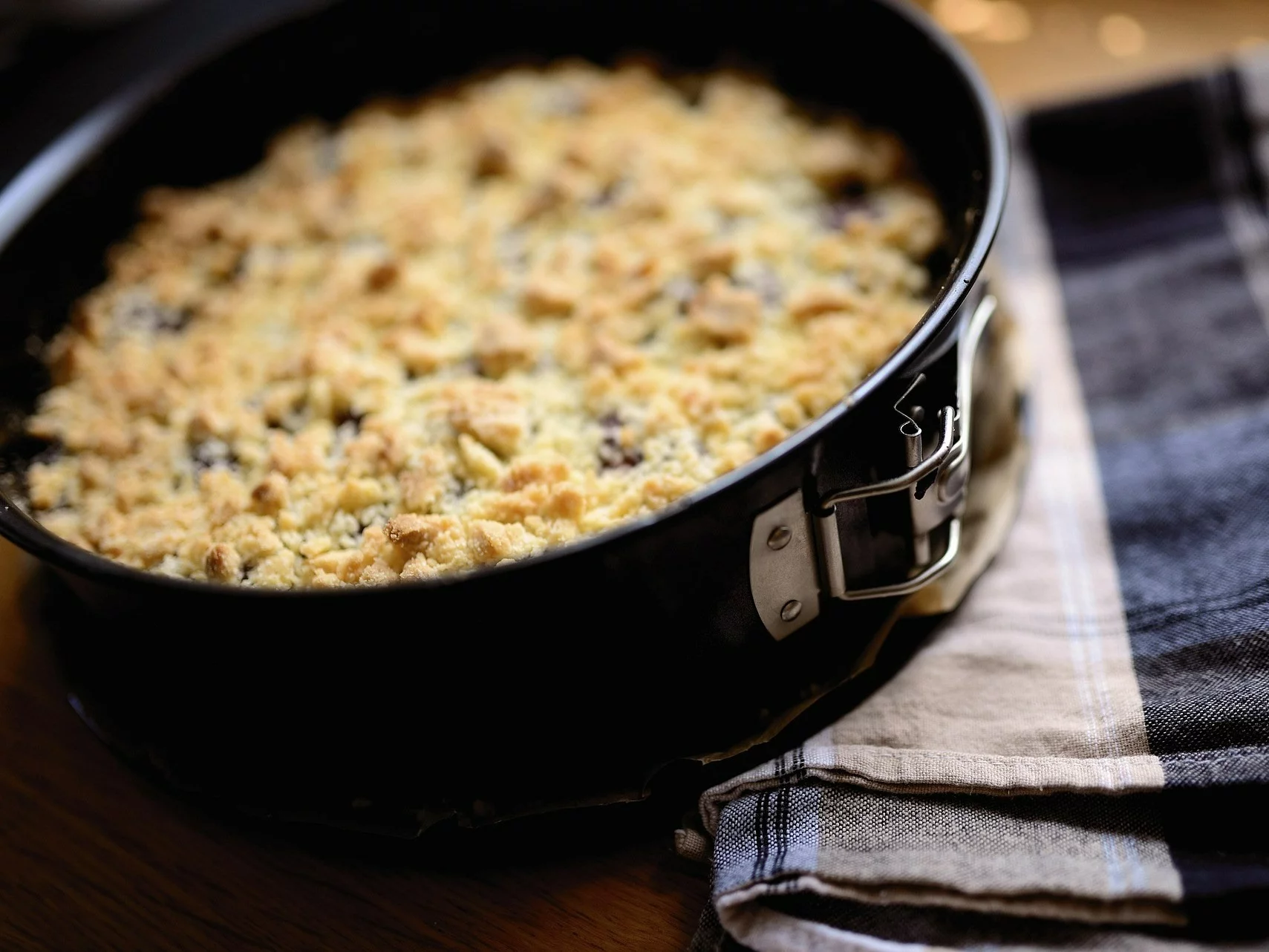 Szarlotka na palonym maśle