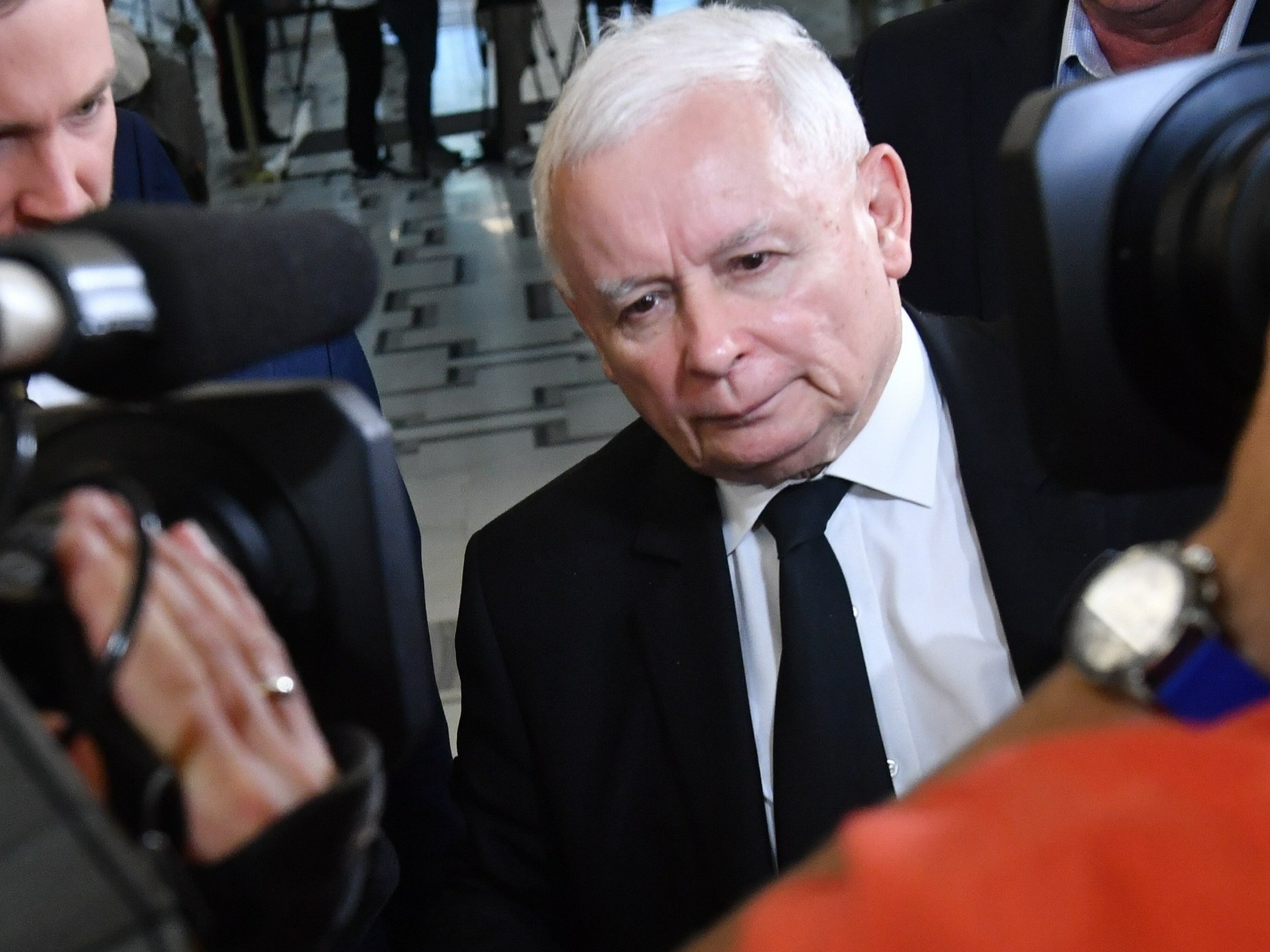 Prezes PiS Jarosław Kaczyński