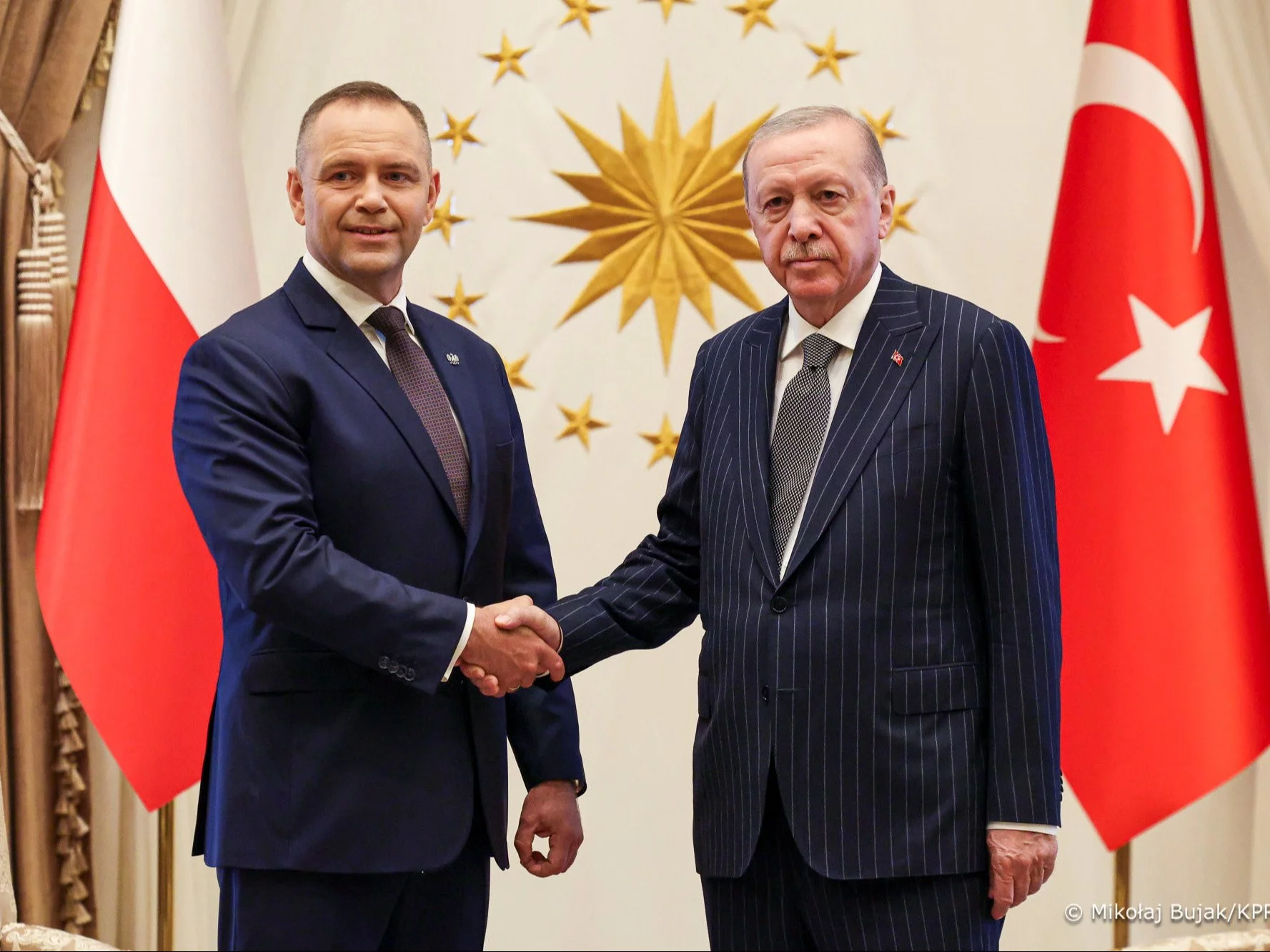 Prezydenci Karol Nawrocki i Recep Erdogan w Ankarze