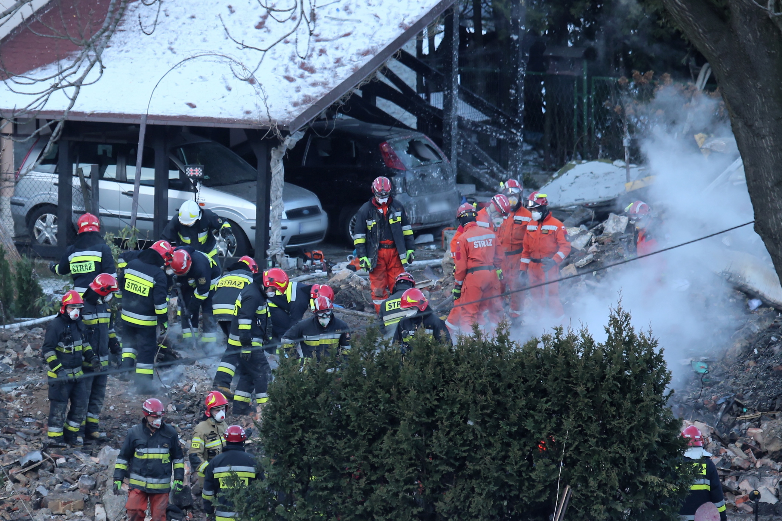 Akcja poszukiwawczo-ratownicza w Szczyrku.