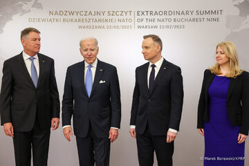 Szczyt Bukaresztańskiej Dziewiątki z udziałem prezydenta USA Joe Bidena