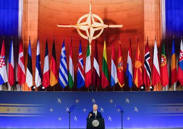 Szczyt NATO w Waszyngtonie. Przemawia prezydent USA Joe Biden