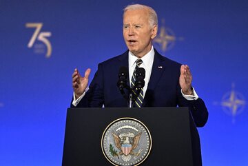 Szczyt NATO w Waszyngtonie. Przemawia prezydent USA Joe Biden