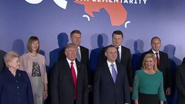 Szczyt Trójmorza – powitanie prezydenta USA